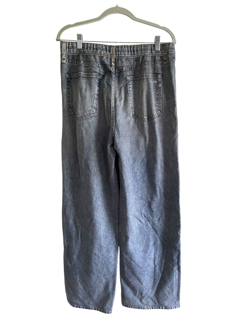 Rag & Bone Miramar Wide-Leg Sweatpant Jeans Size Large NWOT Retail $198 - Picture 4 of 10